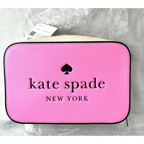 Kate‎ Spade Oh Snap Mini Camera Bag Surf Pink NWT - Picture 1 of 8